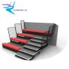 Telescopic tribune retractable seat indoor Upholstered bench seat -Seven bench Upholstered