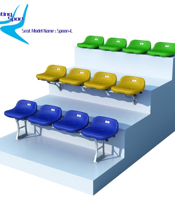 Fixed seats stadium seats tier seats
