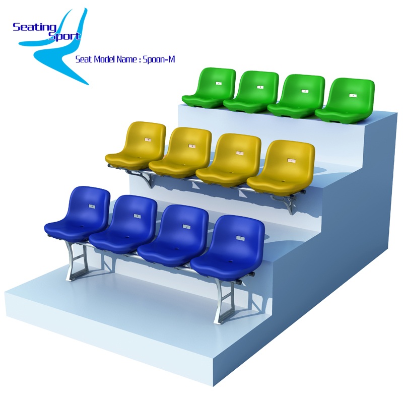 Stadium seat fixed seat football site seat plastic seat arena seat Spoon-M