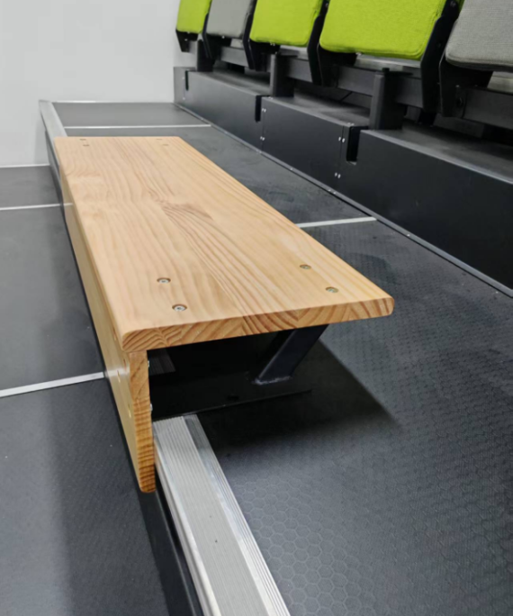 Basketball gym retractable seating, Multipurpose gymnasium seats,school seats